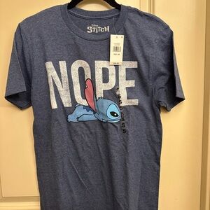 Blue stitch t shirt